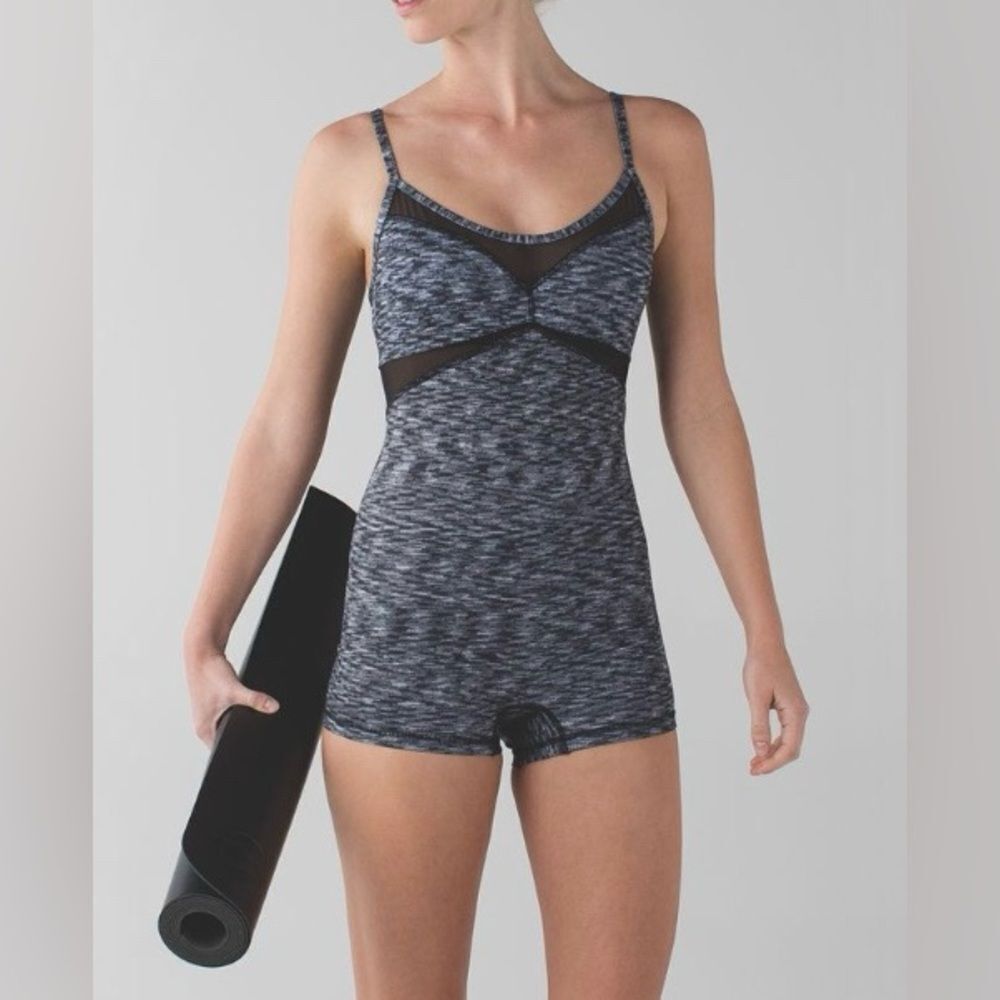 Lululemon Drop It Like It's Hot Leotard Black
